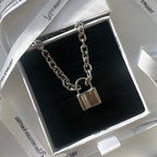 Engravable chunky padlock