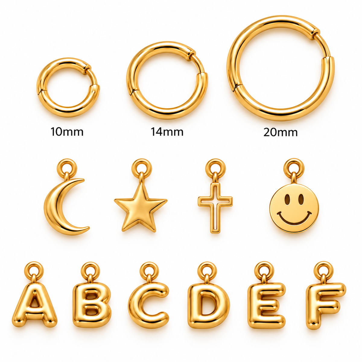 Mix & Match Charm Hoopies