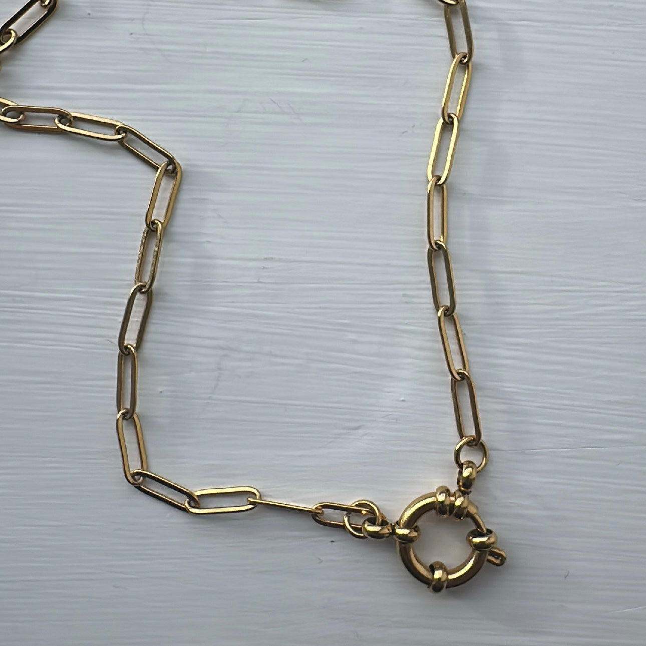 Paperclip charm builder Necklace