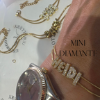 Delicate snake personalised bracelet