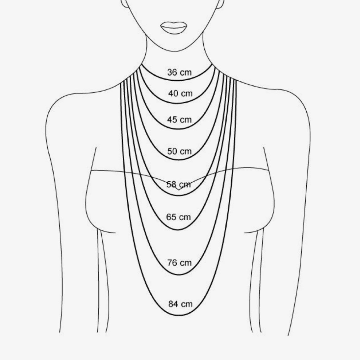 Colour threaded bubble initial necklace