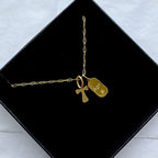 Personalised birthstone necklace