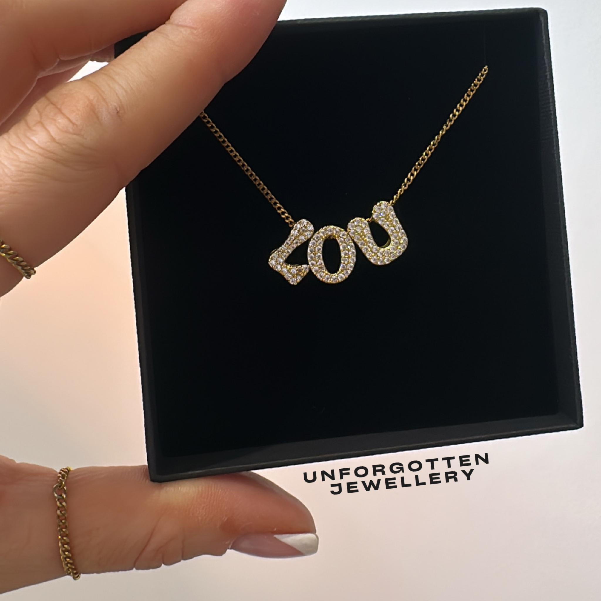 Midi Bubble Diamanté Necklace