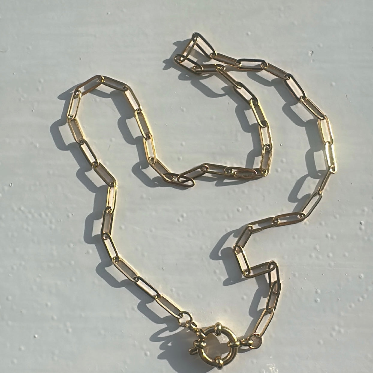 Paperclip charm builder Necklace