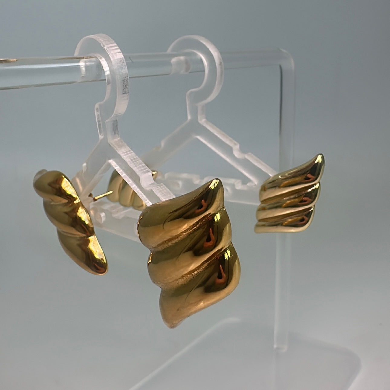 Mini Angel Wing Stud