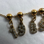 Personalised Number Necklace/Bracelet