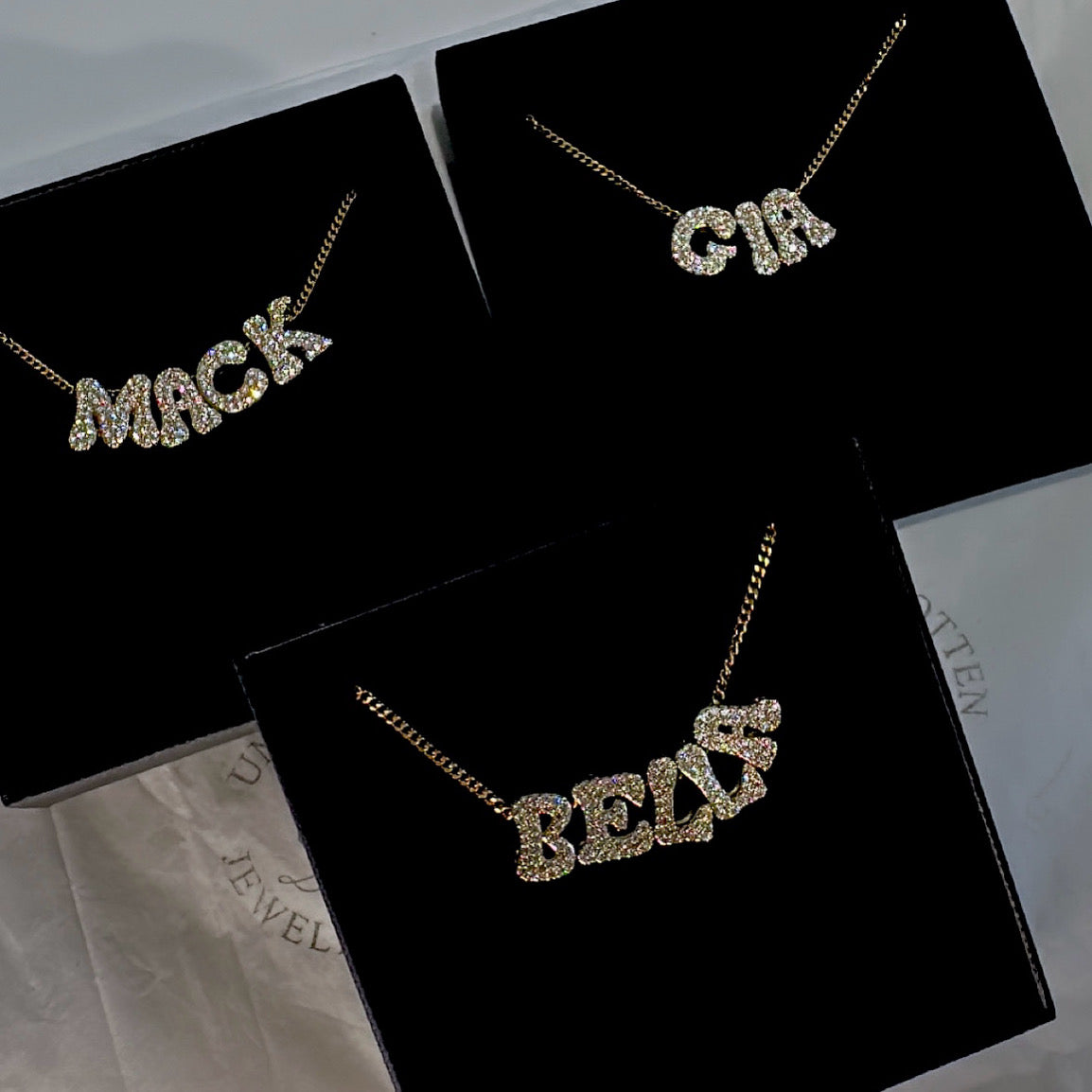 Midi Bubble Diamanté Necklace