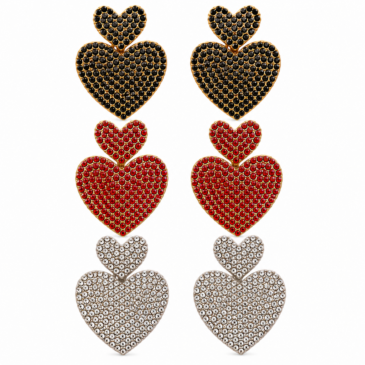 Sparkling Cascade Earrings