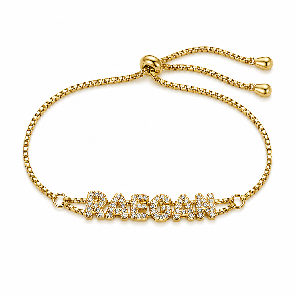 Mini Diamanté bubble bracelet