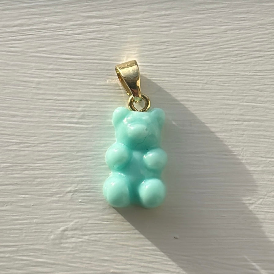 Simple Turquoise Gummy Bear