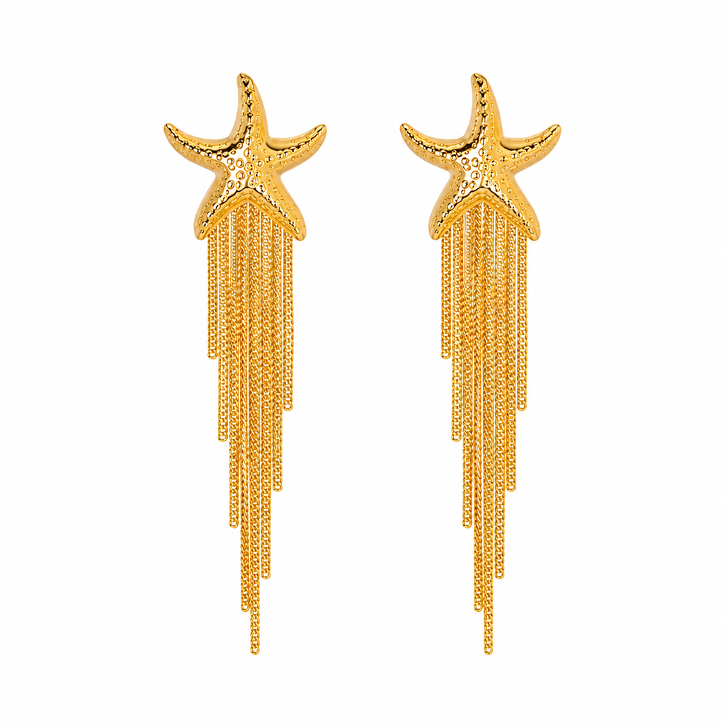 Starfish Tassel Drop