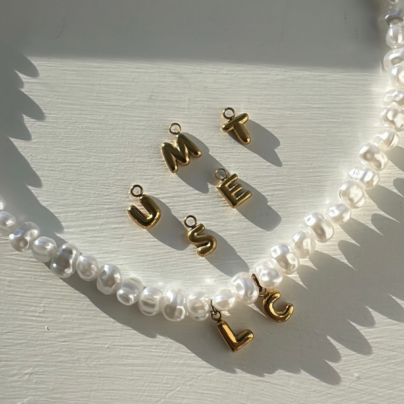 Personalised Pearl Necklace