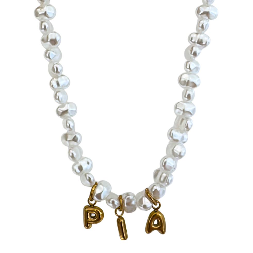 Personalised Pearl Necklace