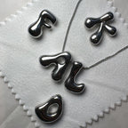 Melted Bubble personalised necklace