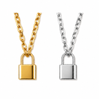 Engravable chunky padlock