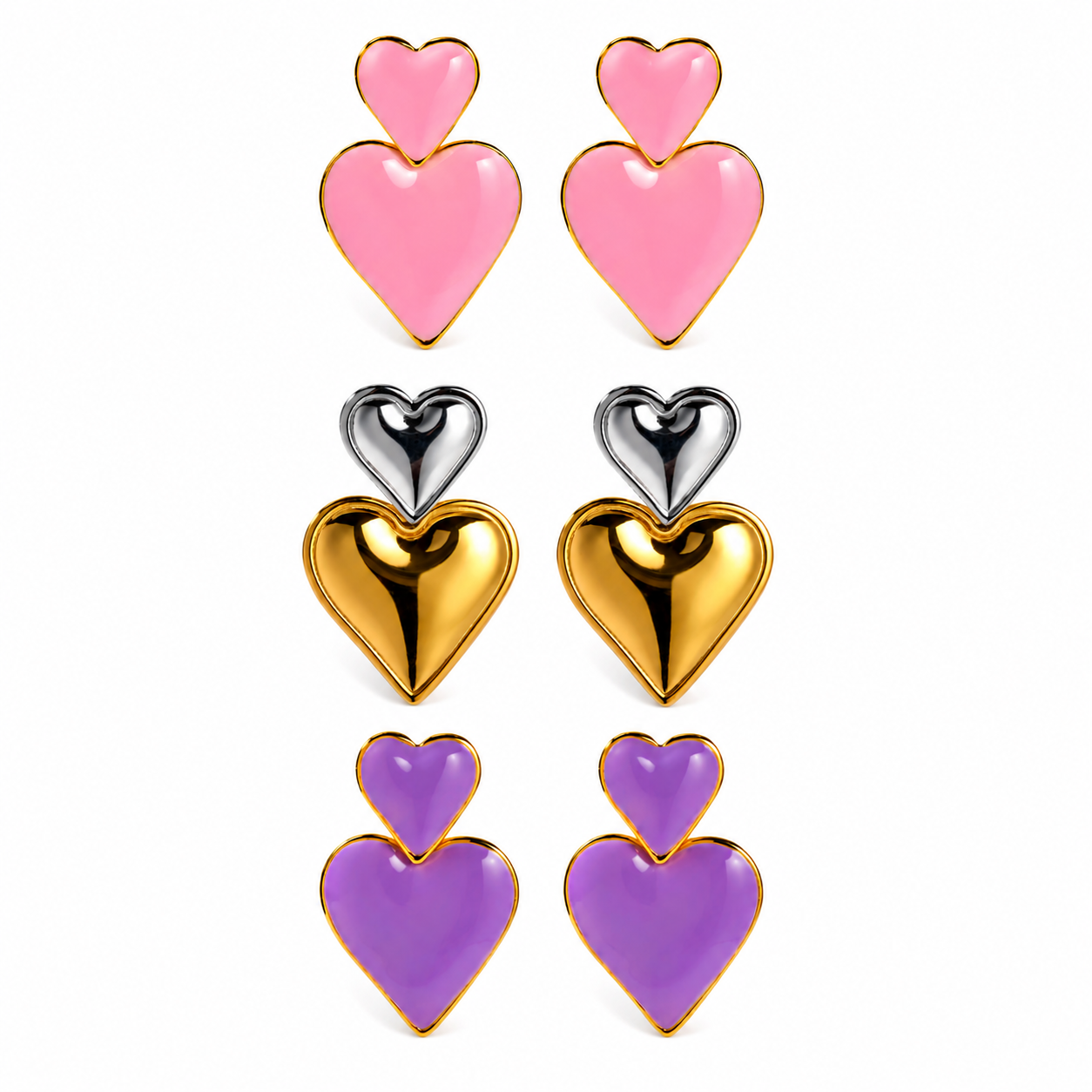 Double Heart colour drops