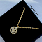Diamanté smile Necklace