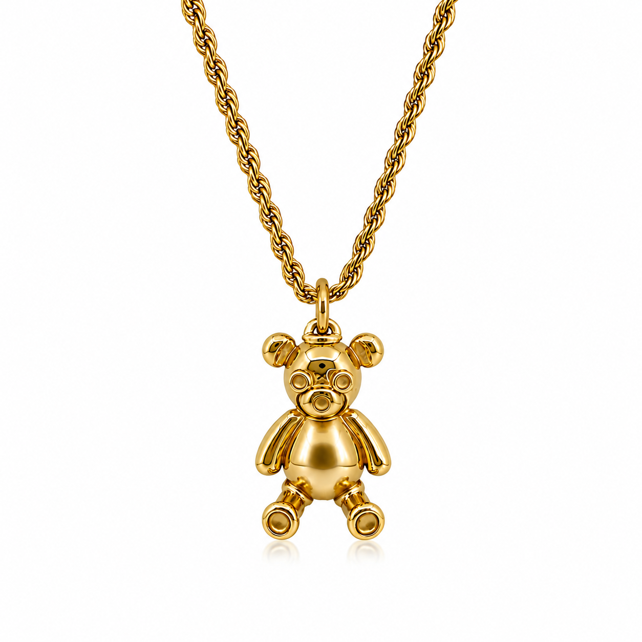 Golden Bear Necklace