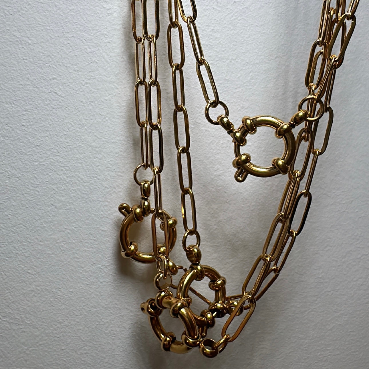 Paperclip charm builder Necklace