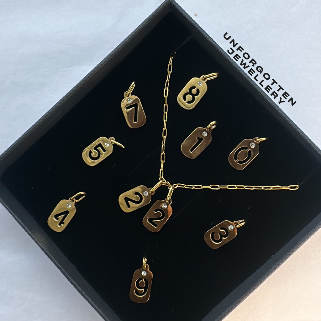 The Number Tag Necklace