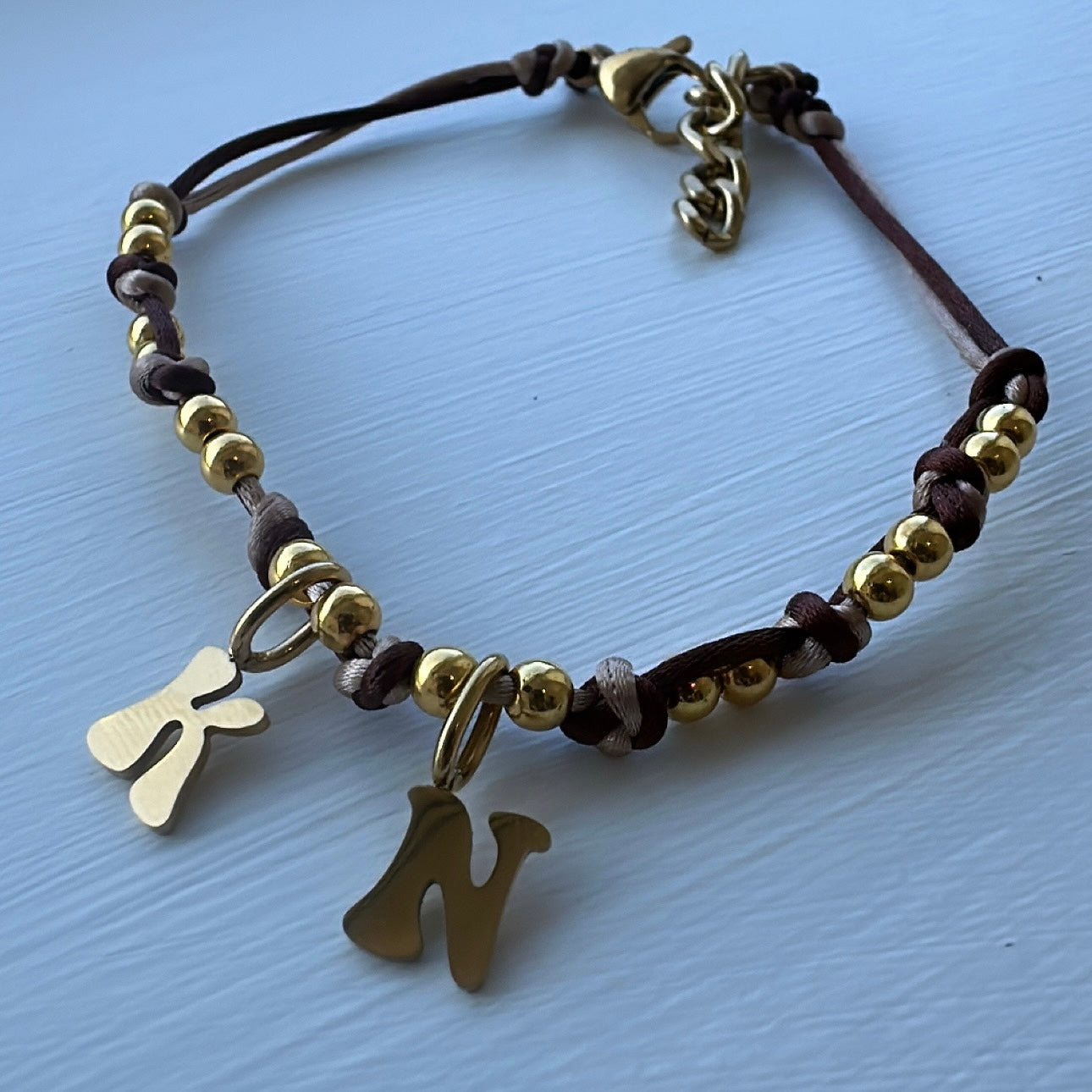 Personalised Name Cord Bracelet