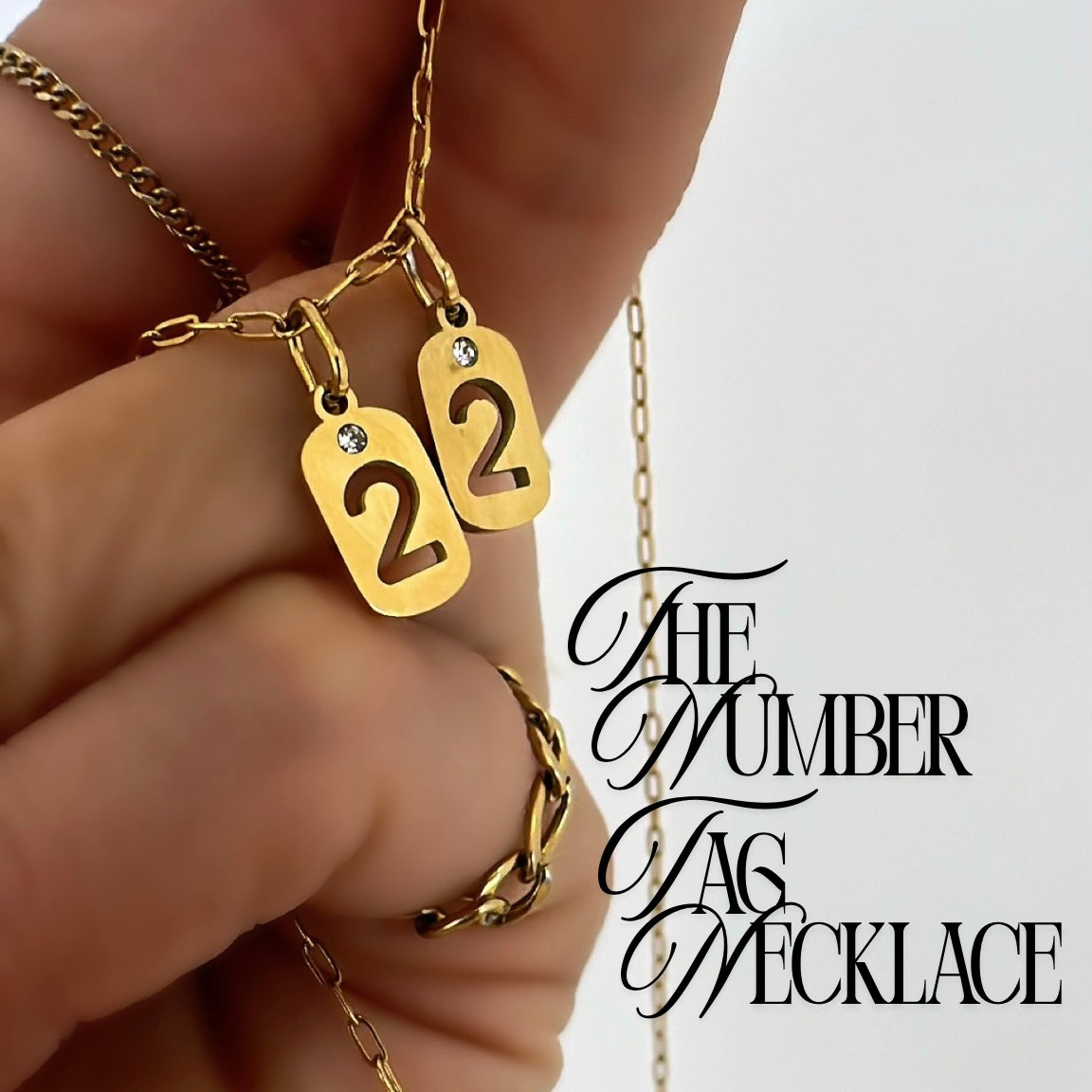 The Number Tag Necklace