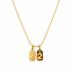 The Number Tag Necklace