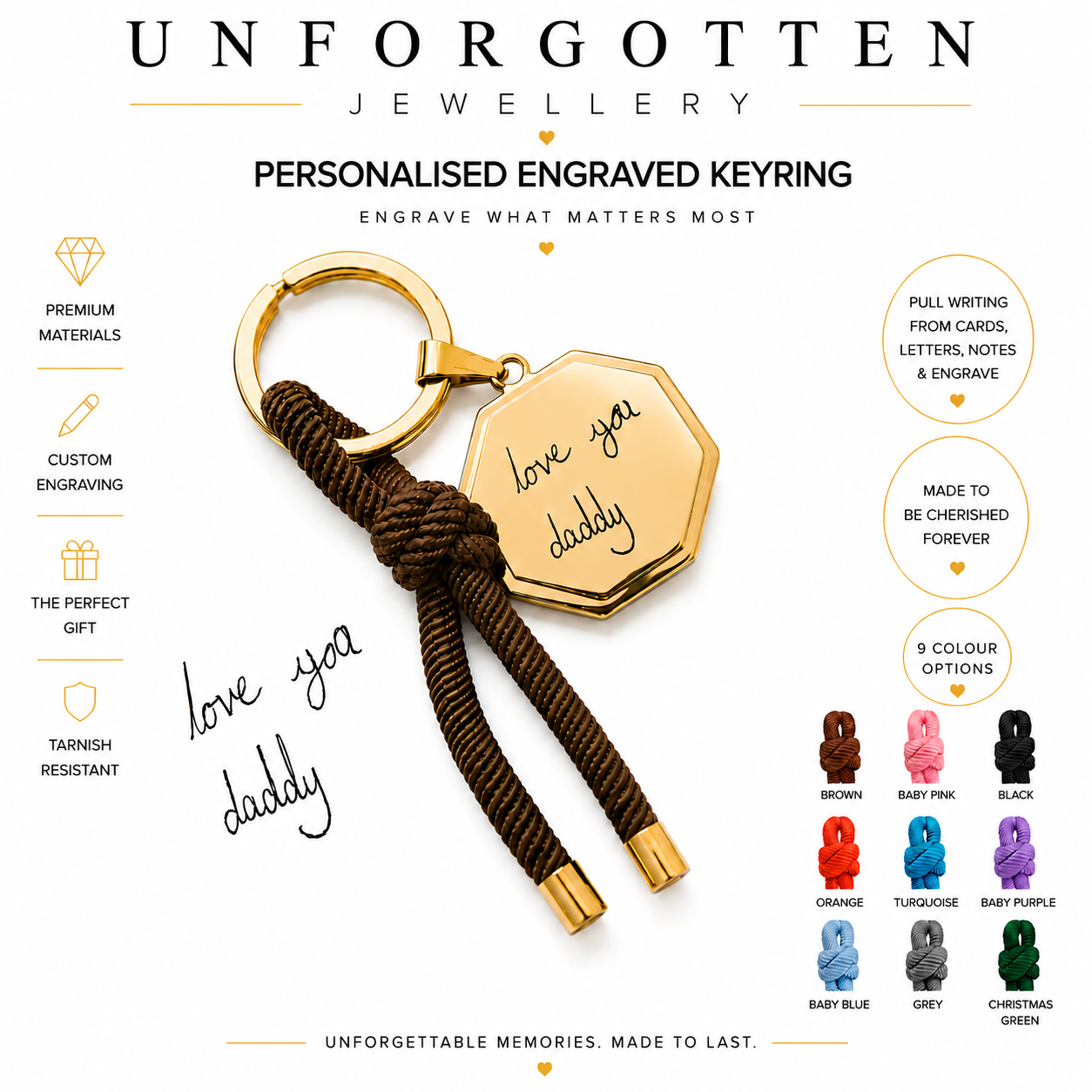 Engraved Keyring
