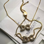 Midi Bubble Diamanté Necklace