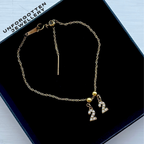 Personalised Number Necklace/Bracelet