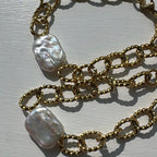 Golden Drift pearl Bracelet