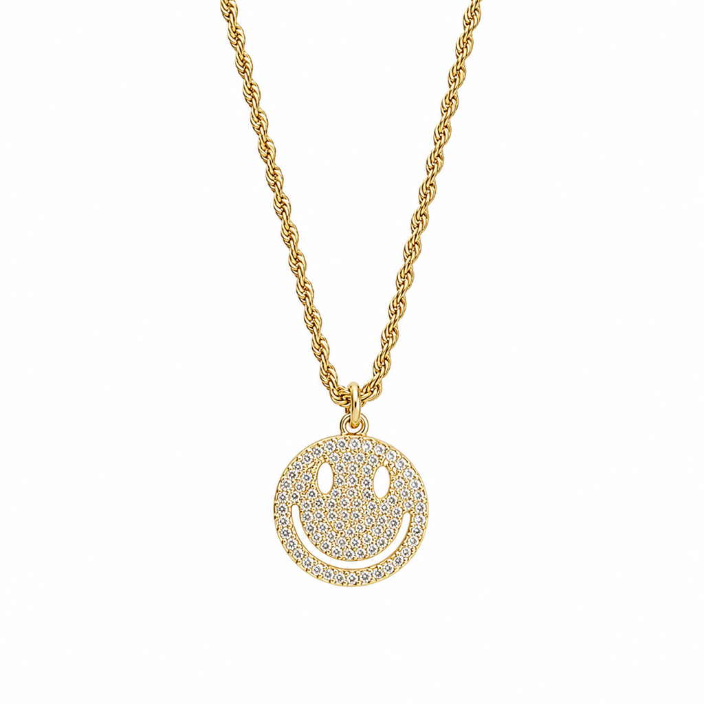 Diamanté smile Necklace