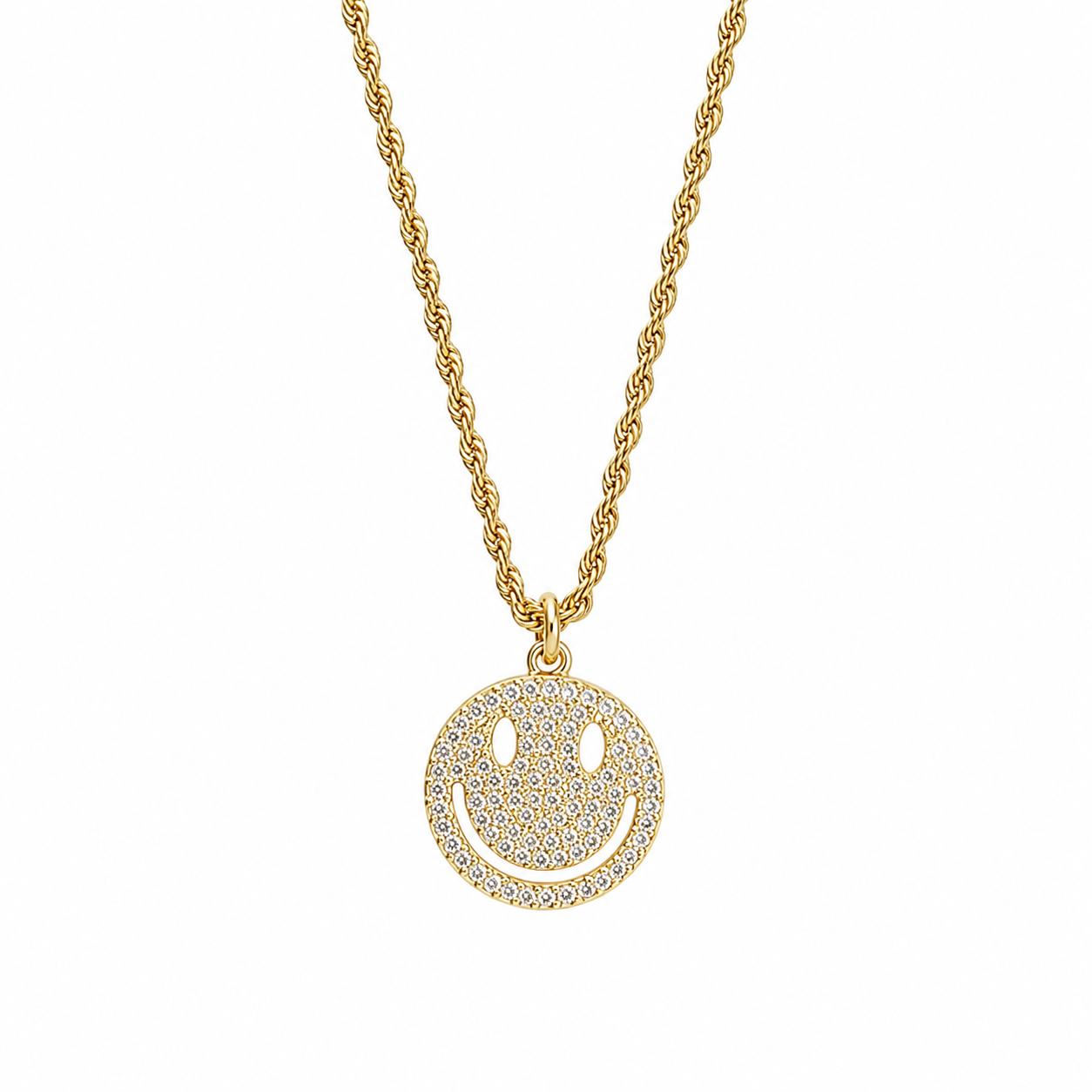 Diamanté smile Necklace