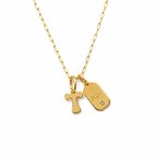 Personalised birthstone necklace