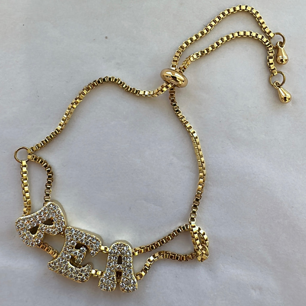 MIDI Initial personalised bracelet