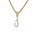 Rockstar Initial Necklace