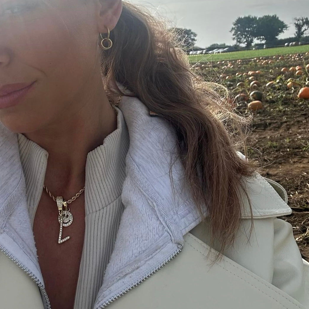 Rockstar Initial Necklace