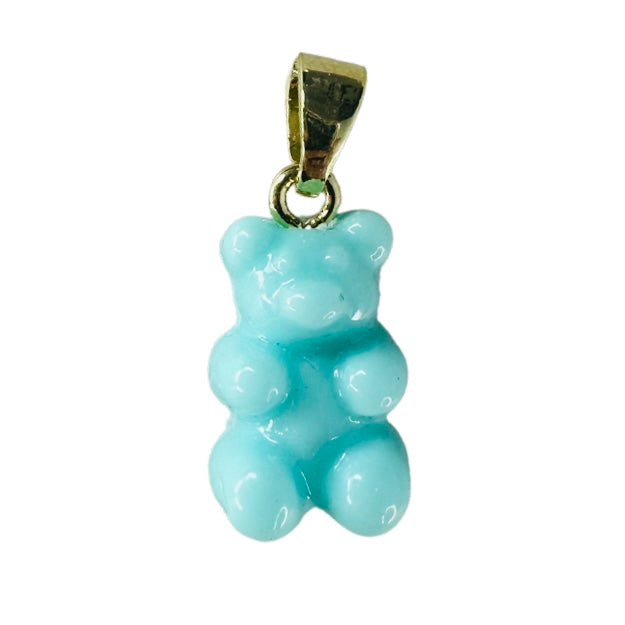 Simple Turquoise Gummy Bear