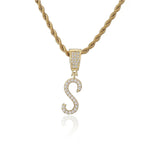 Rockstar Initial Necklace