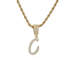 Rockstar Initial Necklace