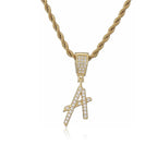 Rockstar Initial Necklace