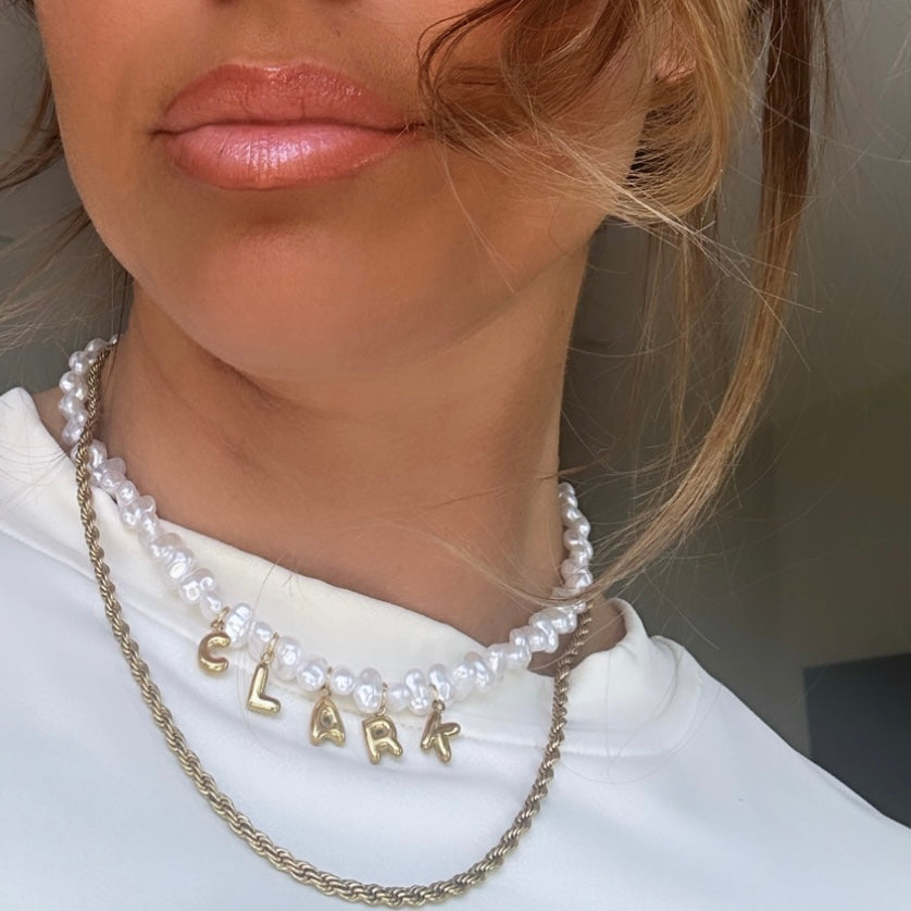 Personalised Pearl Necklace